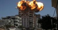 IDF strikes four more high-rises in Gaza City as Netanyahu tells residents to leave