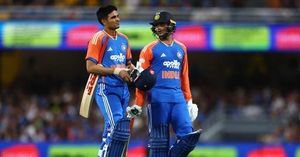 India Clinch Rain-Hit T20 Series Over Australia In Brisbane