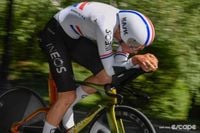 A day of fine margins as Tarling wins stage 2 and Roglič snatches the Giro lead by one second