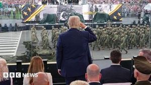 Trump Leads Massive Military Parade Amid Nationwide Protests