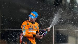 Lando Norris Claims Victory At Rain-Soaked Australian Grand Prix