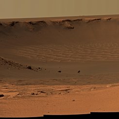 Victoria Crater on Mars