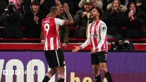 Schade Hat-Trick Powers Brentford Past Bournemouth