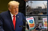 Trump calls climate change policy ‘greatest con job ever perpetrated’, faults it for West’s decline