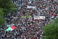 Hundreds of thousands turn out at pro-Palestinian marches in Europe | THE DAILY TRIBUNE | KINGDOM OF BAHRAIN