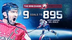 Ovechkin Scores 887th Goal, Closing Gap On Gretzky