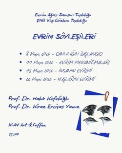 Evrim Söyleşileri - Evrim Ağacı Samsun Topluluğu ve OMÜ Kuş Gözlem Topluluğu