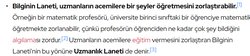 Bilgiyi anlama ve anlatma sürecinde bilginin lanetine geçiş nasıl oluyor?
