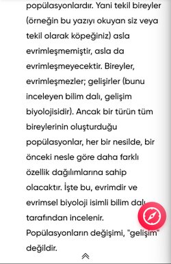 Bireysel değişimler neden evrim olarak ifade edilmiyor?