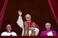 Pope Leo XIV: Cardinal Robert Prevost elected first North American pope - live