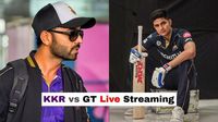 KKR vs GT Live Streaming, IPL 2025: How to Watch Kolkata Knight Riders vs Gujarat Titans Telecast on TV and Online?