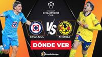 América vs Cruz Azul: dónde y a qué hora ver EN VIVO Vuelta Concacaf