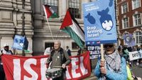 Barclays’ AGM disrupted by pro-Palestinian protesters