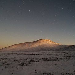 The Snows of Paranal