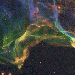 Cygnus Loop Supernova Shockwave