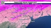 Houston faces rare ice threat this weekend