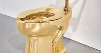 Solid gold £9.3m toilet's buyer revealed – and you could take a dump on it