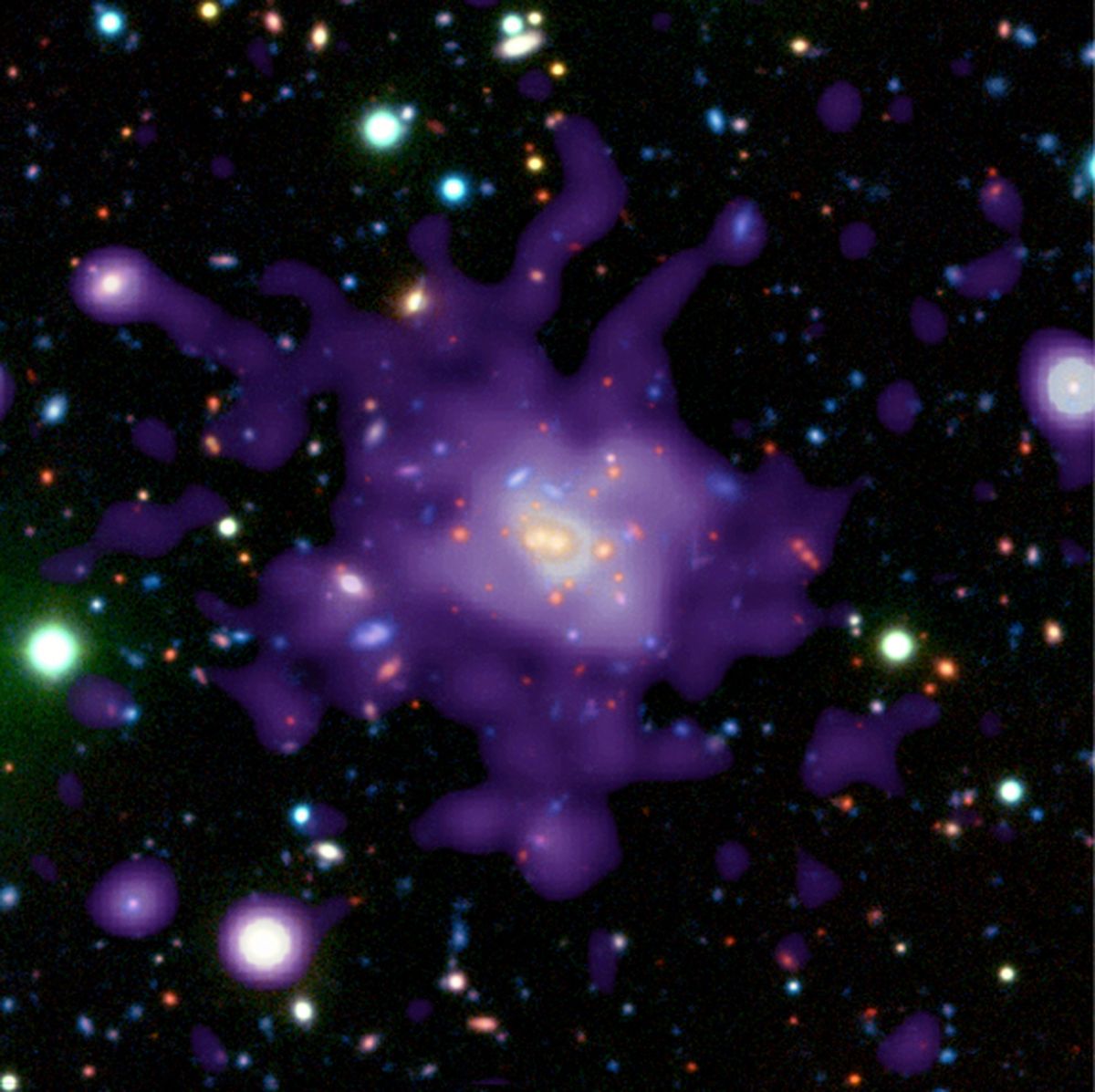 Galaxy Cluster in the Early Universe