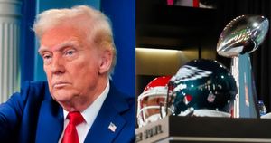 Trump Makes History At Super Bowl LIX