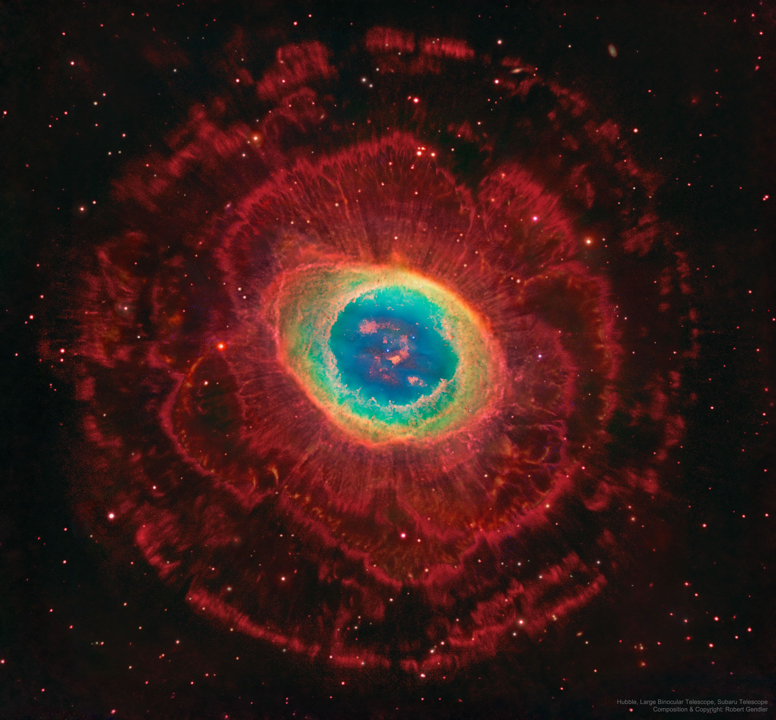  Rings Around the Ring Nebula 