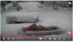 Bu adam ekstrem soğukta nasıl hayatta kalabiliyor?