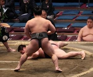 Tamawashi Shines While Fukuyama Faces First Loss In Sumo Tournament