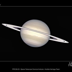 Natural Saturn On The Cassini Cruise