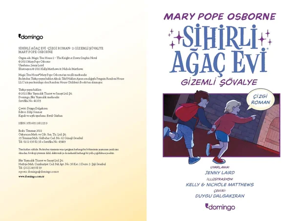 Sihirli Ağaç Evi -Çizgi Roman- 2: Gizemli Şövalye