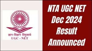 UGC NET December 2024 Exam Results Released