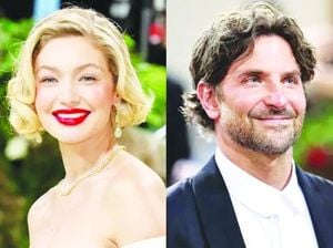 Gigi Hadid Celebrates 30th Birthday With Bradley Cooper