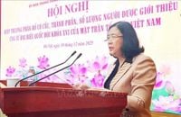 MTTQ Việt Nam được giới thiệu 25 người ứng cử đại biểu Quốc hội