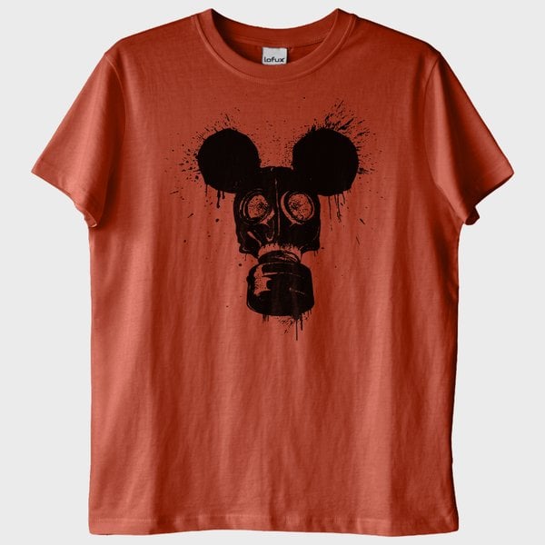 "The Mask": Gaz Maskeli Mickey T-Shirt