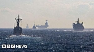 US Navy Ships Collide During Caribbean Refueling Operation