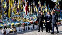 قادة ألمانيا وفرنسا وبريطانيا وبولندا في زيارة دعم لأوكرانيا – DW – 2025/5/10