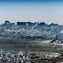 Himalayan Horizon From Space