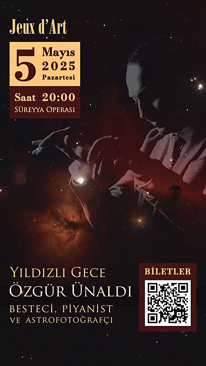 Piyanist Besteci ve Astrofotoğrafçı Özgür Ünaldı