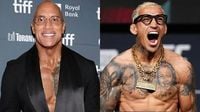 Dwayne 'The Rock' Johnson Recruits MMA Phenom Charles Oliveira for New Project Rock Ads
