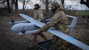 Russia Launches Record Drone Assault On Ukraine