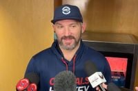 Alex Ovechkin keeps responses brief when questioned about NHL goals record: ‘We don’t talk about it — you guys talking about it’