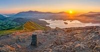 Iconic Lake District hill named as on of UK's best spots for sunrise and sunsets