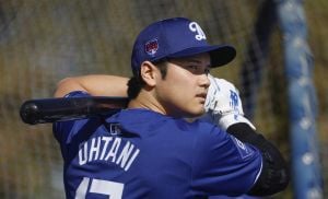 Shohei Ohtani Shines At Dodgers Spring Training Debut