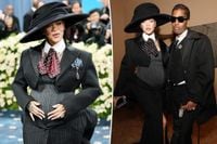 Why Rihanna fans are convinced singer let slip she’s pregnant with twins at Met Gala 2025