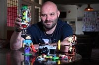 Beer and bricks - the family-friendly pub boasting a huge LEGO collection