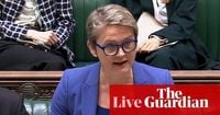 Home secretary suspends refugee family reunion applications until new, tighter rules are put in place – as it happened