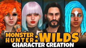 Explore Character Customization Options In Monster Hunter Wilds