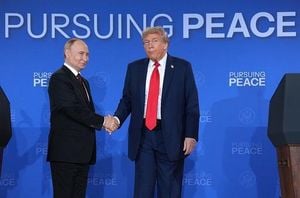 Trump And Putin Seek Reset At Alaska Summit