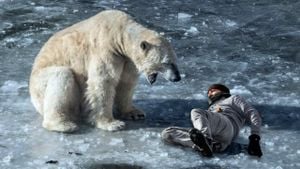 Brave Canadian Man Takes On Polar Bear To Save Wife