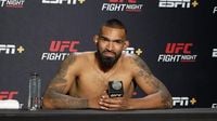 Brendson Ribeiro got extra joy in being Diyar Nurgozhay's first loss after big weight miss at UFC Fight Night 254