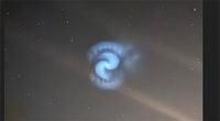 Et vous ? Avez-vous vu cette spirale bleue dans le ciel de Vendée la nuit dernière ?