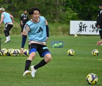 新潟MF奥村仁　相手が嫌がる縦突破で勝機見いだす　11日浦和戦で今度こそ今季初白星を - スポニチ Sponichi Annex サッカー
